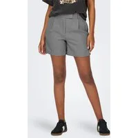 ONLY Shorts ONLLINDA – Shorts mit hoher Taille und weitem Beinschnitt Materialmix, High Waist