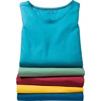 Otto Kern Tanktop (Packung, 5er-Pack) formstabile, farbsatte Qualität, aus 100% Baumwolle