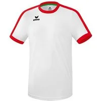Erima T-Shirt Trikot Retro Star (100% Polyester) weiss/rot Herren