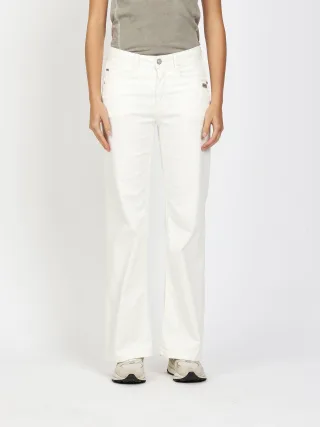 GANG Damen 94AMELIE WIDE - wide fit Jeans off white