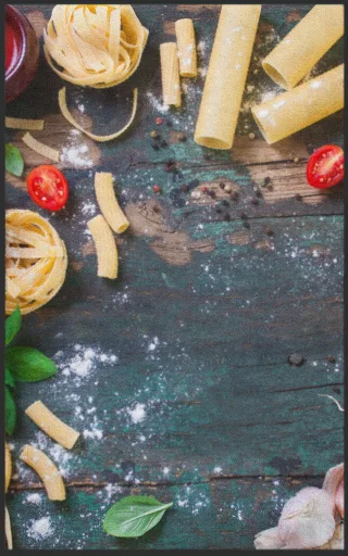 Fussmatte Pasta 7168 | Größe: 60 cm x 90 cm