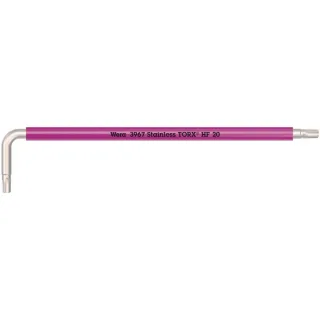 Wera 3967 SXL HF TORX Winkelschlüssel Multicolour mit Haltefunktion, lang, Edelstahl Pink - 05022684001