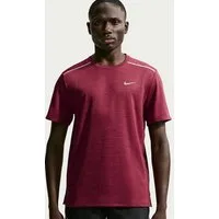 Nike Laufshirt M NK DF UV MILER SS mit reflektierenden Details, schnell trocknend, atmungsaktiv