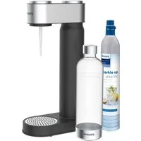 Philips Wassersprudler Viva, & CO2-Zylinder,1L Kunststoff-Flasche
