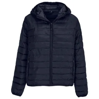 SOLS - "Stream" Steppjacke mit Kapuze für Damen (Dunkelblau)
