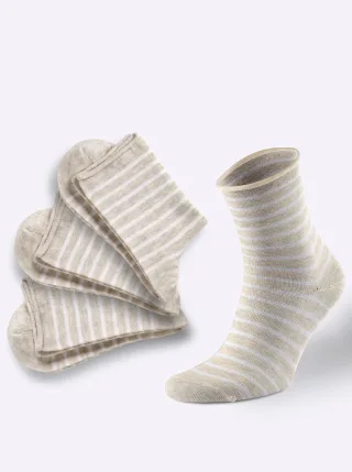 wäschepur Socken 3 Paar tlg.