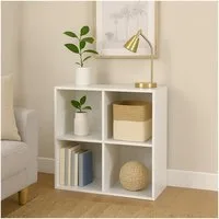 HTI-Living Standregal Regal 60x60 Thekla Weiß, Stück 1-tlg., Standregal 4 Regalfächer