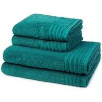 Vossen Handtuch Set Vienna Style Supersoft, Frottee (Spar-Set, 4-St), 2 X Handtuch 2 X Duschtuch im Set - Baumwolle - Saugstark