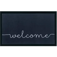 HANSE Home Fußmatte Cozy Welcome, Türmatte, rechteckig, Höhe: 5 mm, Waschbar, Schmutzfangmatte, Outdoor, Innen, Rutschfest, Wetterfest