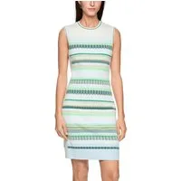 Marc Cain Strickkleid City Vibing Premium Damenmode Feinstrick, figurbetont, multicolor