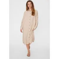 FREEQUENT Blusenkleid FQLAVA-SH-DR bequeme Passform, mit Brusttasche
