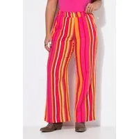 Studio Untold Schlupfhose Hose wide Legs Musselin Streifen