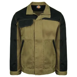 Dickies Two Tone Herren Khaki Schwarze Alltagsarbeit Jacke ED24/7JK Khaki/Schwarz