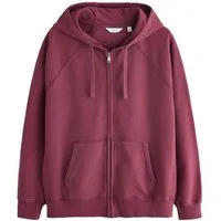 Next Kapuzenpullover Kapuzenjacke mit Reißverschluss + starker Waschung (1-tlg)