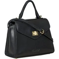 Benthill Handtasche Damen Echt Leder Handtasche Frauen Henkeltasche Vintage Schultertasche, Schultergurt / Umhängegurt Reißverschlussfach