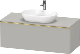Duravit D-Neo Konsolenwaschtischunterbau wandhängend Betongrau Matt 1200x550x459 mm - DE494903407000 DE4949034070000