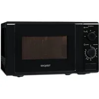 exquisit Mikrowelle MW 802, Mikrowelle, 20,00 l, 20 Liter, 25,5 cm Drehteller, inkl. Timer, einfach Bedienung, 700 Watt