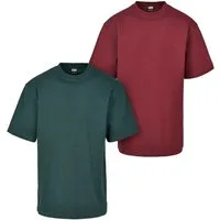 URBAN CLASSICS T-Shirt Tall Tee 2-Pack