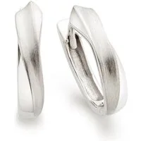 Bruno Banani Paar Creolen Schmuck Geschenk Silber 925 Ohrschmuck Ohrringe