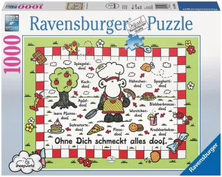 Ravensburger Puzzle 19068 - Sheepworld: Ohne dich schmeckt alles doof [1000 Teile]