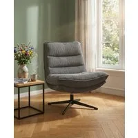 OTTO home Sessel AVAA, Loungesessel im softem Cord-Bezug, 360° Grad drehbar, Relax- und TV-Sessel