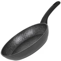 RESTO Kitchenware Bratpfanne Atik Universalpfanne langlebig durch hitzebeständige Außenbeschichtung, Aluminium (1-tlg), Komfortabler ergonomischer Soft-Touch Griff mit Hängeschlaufe