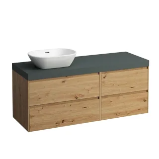 Laufen Waschtischunterschrank und Waschtisch-Platte LANI 495x1370x580 H4055821122671