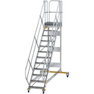 Munk Plattformtreppe 45° fahrbar Stufenbreite 600 mm - 600772