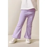 Next Leggings Gerippte Leggings mit Schlag (1-tlg)