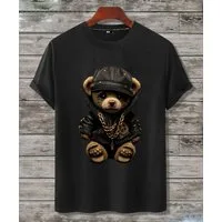 RMK T-Shirt Herren Shirt Sommer Teddybär Bär Bear aus Baumwolle