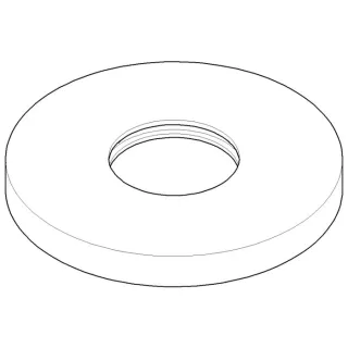 Dornbracht Rosette 092788007-06 092788007 D.135 x 15,5 mm platin matt