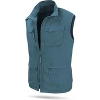 normani Funktionsweste Herren Outdoor Weste Kudu Reise Sommerweste Wanderweste Freizeitweste Sonnenschutzfaktor UPF 50+