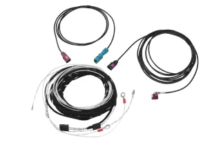 Original Kufatec Kabelsatz Kabelbaum Adapter Kabel Phone Box für Audi A3 8V Q2 GA TT FV 8S