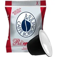 Caffè Borbone Kaffee Caffè Borbone Respresso, Rote Kaffeemischung - 100 Kapseln, 1 x 100 St. (Kompatibel mit Nespresso®* Haushalts-Espressomaschinen)