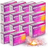 FlameXBurn Geburtstagskerze Knallerbsen Fun Snaps für Jugendfeuerwerk für Silvester / Feuerwerk (Set, 1000-tlg)
