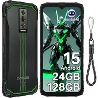 DOOGEE Blade10 Energy Android 15 Outdoor Smartphone (16,67 cm/6.56 Zoll, 128 GB Speicherplatz, 16 MP Kamera, IP68 Wasserdicht Baustellenhandy, 6150mAh, NFC, OTG, GPS)