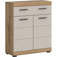 furnling Unterschrank Scott 1 Schublade, 2 Türen, Badkommode, Badschrank, Badmöbel, 74 cm breit