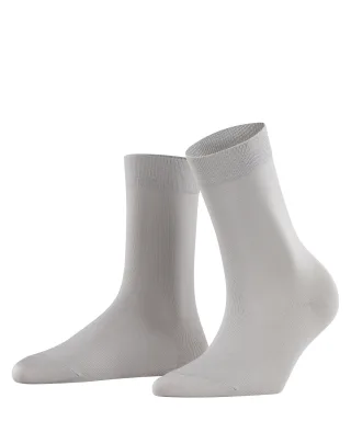 FALKE - FALKE Cotton Touch Damen silver - Gr. - 40.5