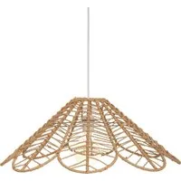 Atmosphera Créateur d'intérieur Pendelleuchte Hängeleuchte FOLK, Metall, 58 cm, Leuchte mit Dekofunktion, ohne Leuchtmittel