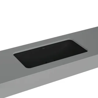 VitrA New Metropole Unterbauwaschtisch rechteckig 80 x 40 cm ohne Überlaufschlitz,7536B483-1083 7536B483-1083