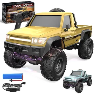 ENOZE E201 E202 RTR 1/20 2.4G 4WD RC Car Rock Crawler Off-Road Climbing Truck LED Light Full Proportional Control Straig