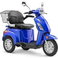Luxxon Elektromobil E3800, 800 W, 20 km/h, (Elektroroller, Korb), bis zu 65 km Reichweite, Elektro Dreirad, Seniorenmobil