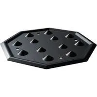 Simmerplatte HZ298105 schwarz, für Gaskochfelder