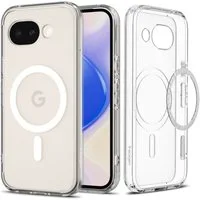 Spigen Handyhülle Ultra Hybrid Mag für Google Pixel 10a weiß mit Magnetring 6,3, mit Magnetring und verstärkte Ecken