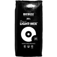 Biobizz Pflanzerde Biobizz Light Mix Sack, mit Organischer Feststoffdünger, (20 Liter), 20 Liter