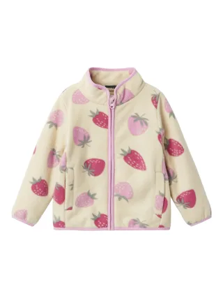 NAME IT - NMFMEEKO FLEECE JACKET BERRY fog - Gr. - 122