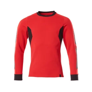 MASCOT Herren Sweatshirt ACCELERATE Verkehrsrot / Schwarz 3XL - 18384-962-20209-3XL