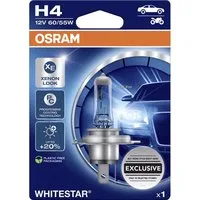 Osram KFZ-Ersatzleuchte Osram Scheinwerferlampe H4 Whitestar 2.0