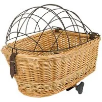 M-Wave Einkaufsshopper Carrier Top, Fahrradkorb hinten für Haustiere Fahrrad Korb für Hunde oder Katzen