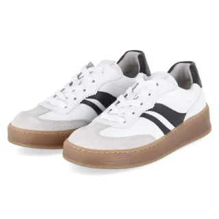 Gabor Low Sneaker - Gr. 37 - Weiß - Glattleder